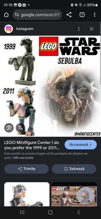 Figurina lego starwars Sebulba