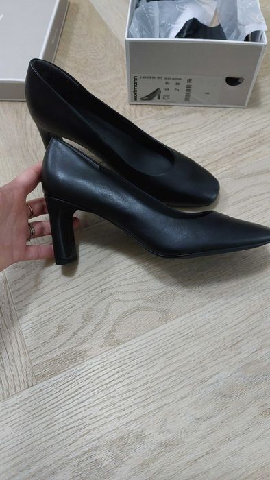 Pantofi Tamaris piele toc lat