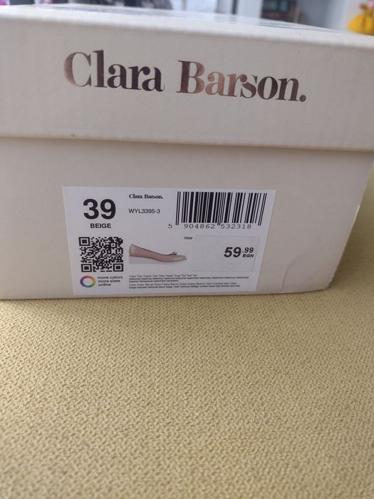 Обувки Clara Barson 39