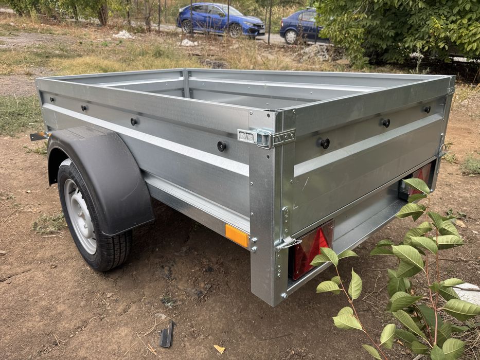 Remorca nouă cu prelată 750 kg, 205x114x120 cm