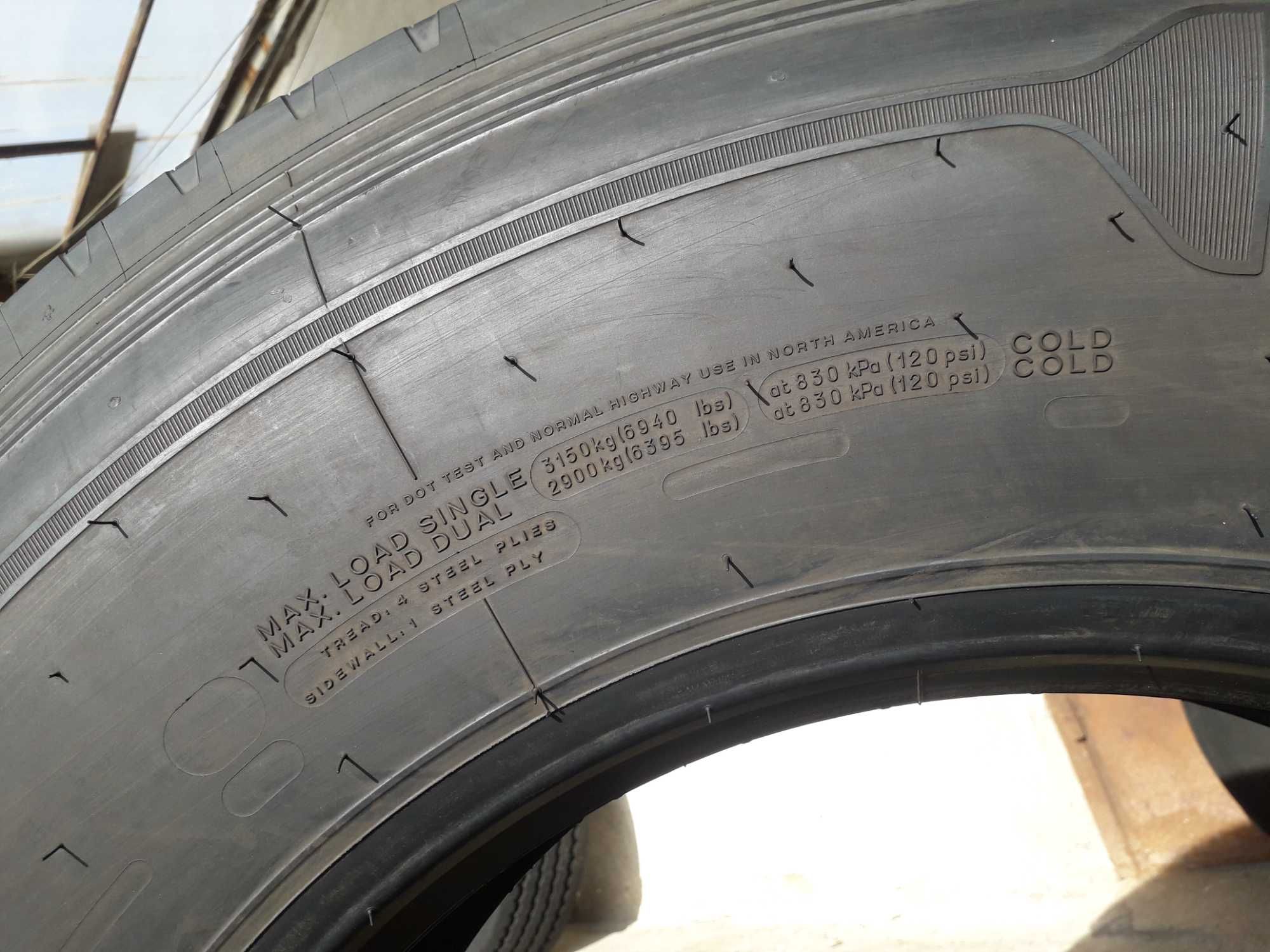 1 тежкотоварна гума 11R22.5 Michelin X Multi Z 148/145L M+S 16PR