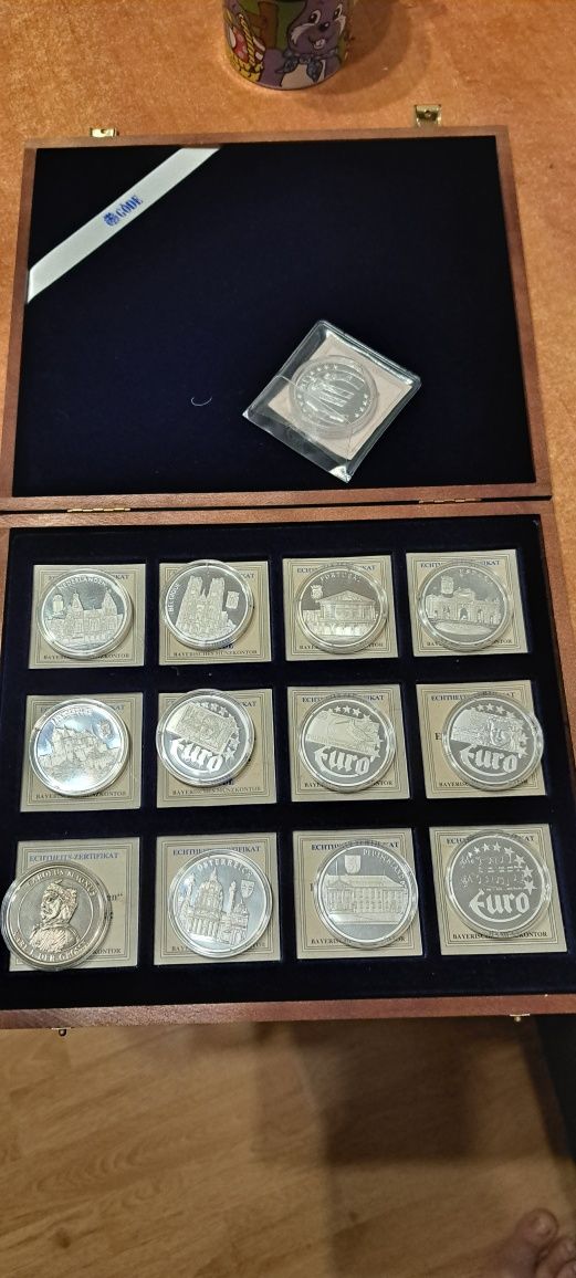Monede 10 Euro Argint 999