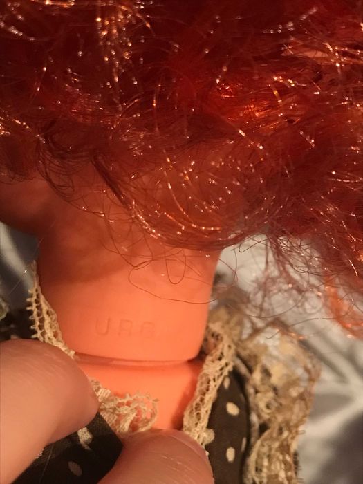 Редкая старинная кукла