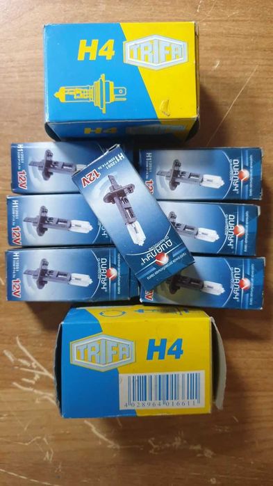 Автолампы галогеновые H-1  новые 7шт