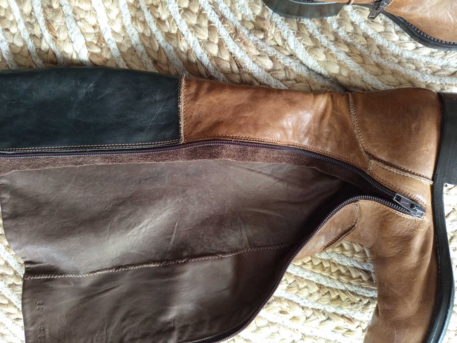 Ботуши от естествена кожа