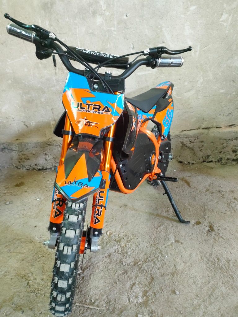 Cross Enduro Motoreta Poket Pit Dirt Bike  motor electric de 1000w