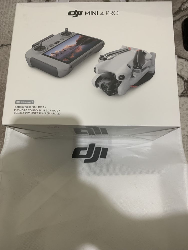 Дрон dji mini 4 pro fly more combo plus