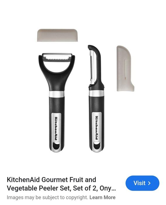 Set KitchenAid peeler fructe si legume