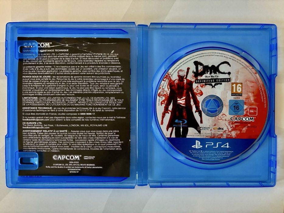 КАТО НОВА Definitive Edition Devil May Cry DMC PS4 / PS 4 / PS5 / PS 5