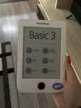 eBook Reader PocketBook BASIC 3, afisaj E Ink Carta, 8GB, WiFi, Alb
