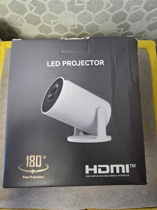 Proiector cu suport, UltraHD, Android 11