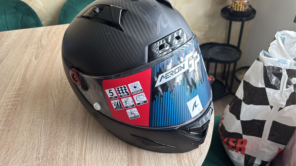 Casca moto Shark Aeron GP Carbon, marime XS