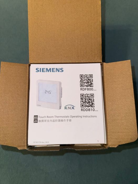 RDF800 - SIEMENS - Termostat de camera cu afisaj TOUCH