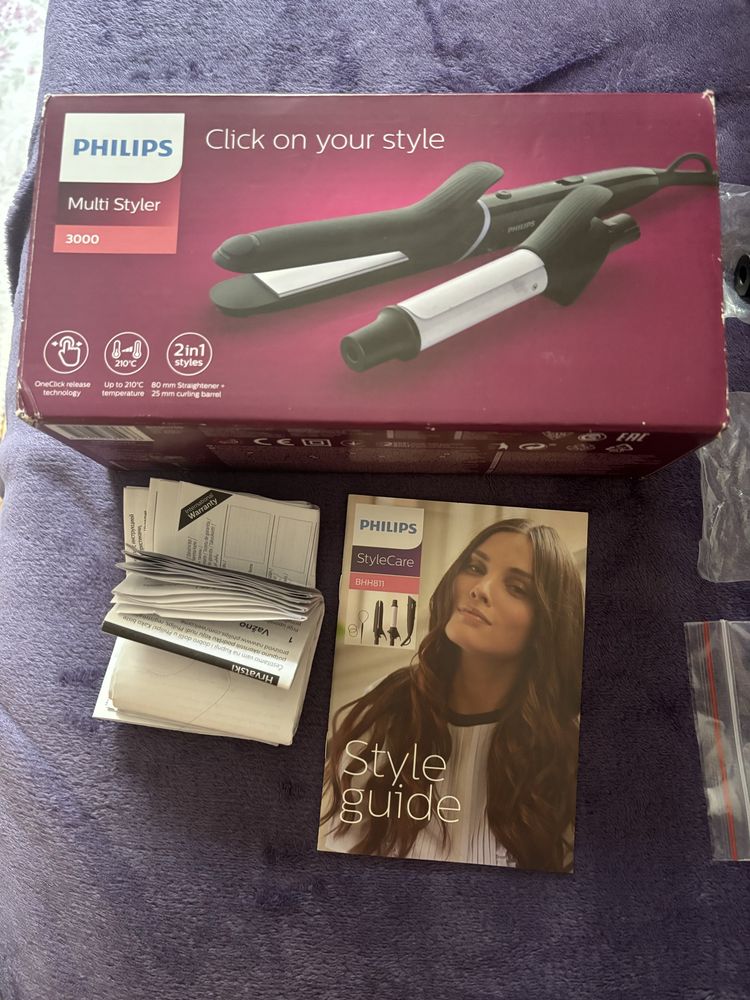 Маша и преса за коса Philips