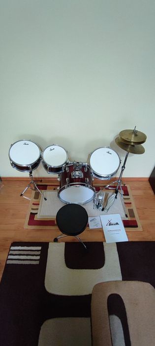 XDrum Set de tobe copii cu scaun inclus X Drum