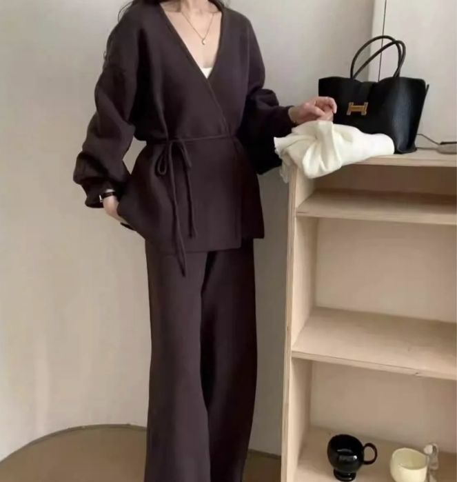 Стильная двойка (коричневая)