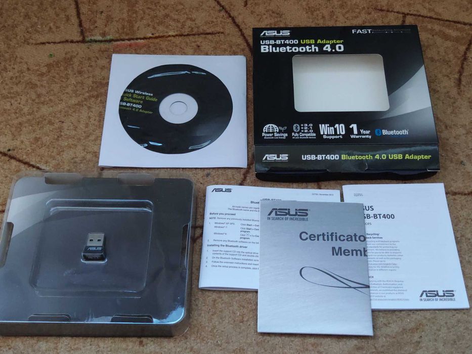 Adaptor Wireless ASUS USB-BT400 Bluetooth 4.0