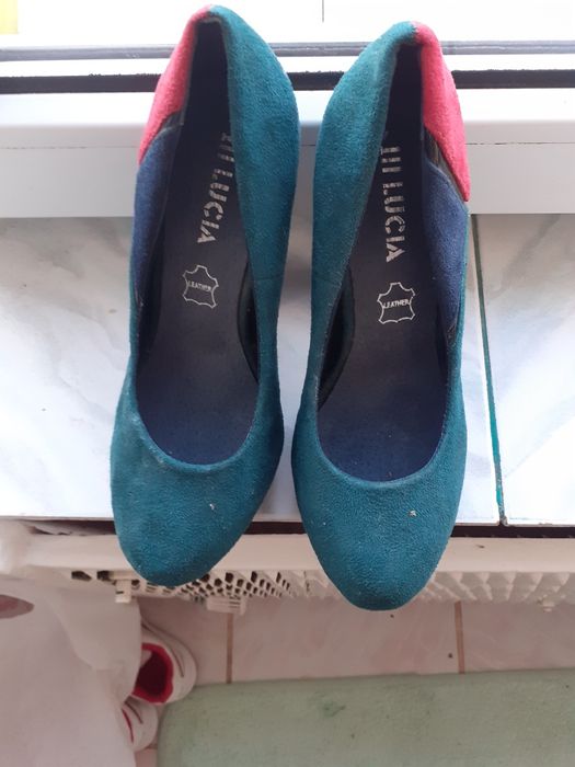 Pantofi toc nr36 toc 9cm