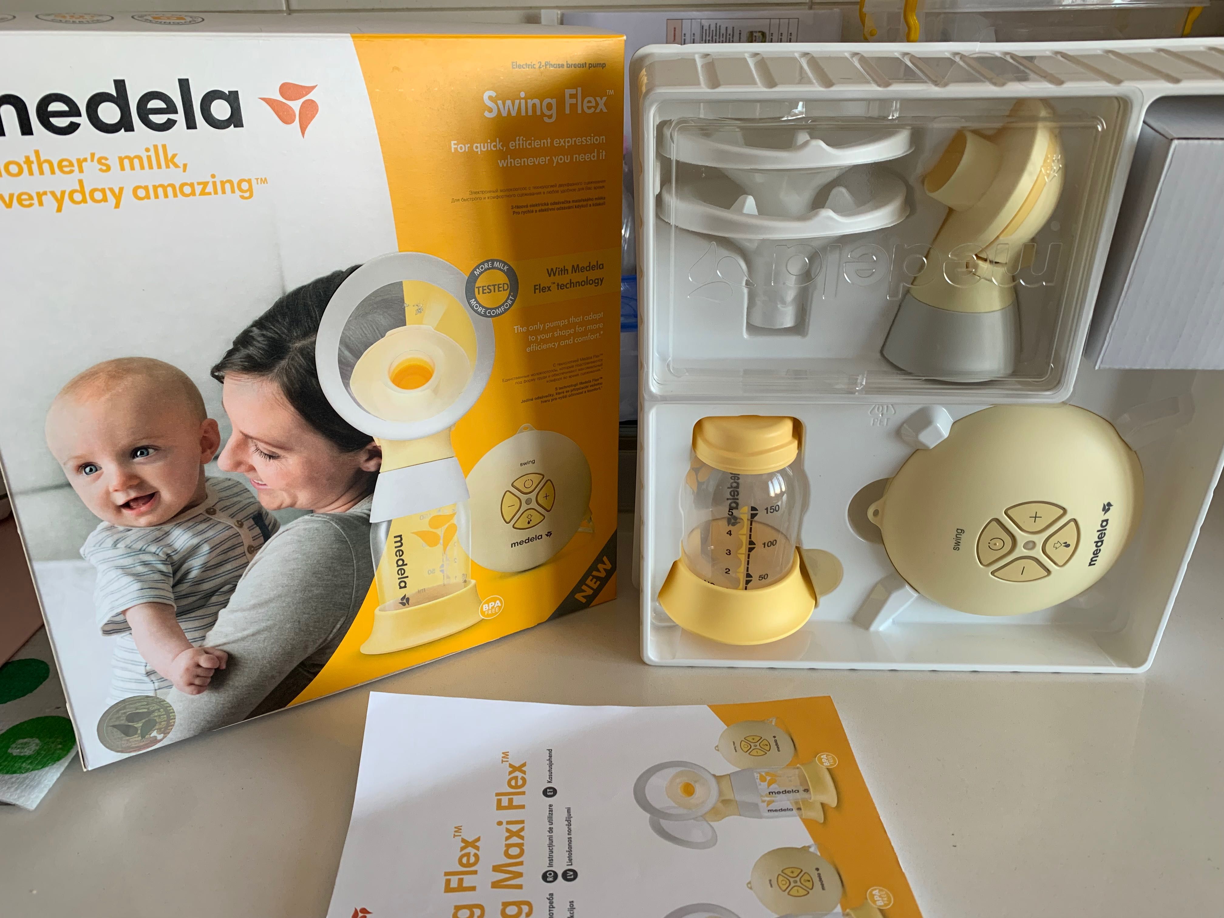 MEDELA Единична двуфазна електрическа помпа за кърма