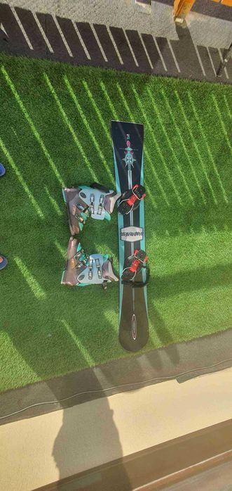 placa de snowboard +bocanci