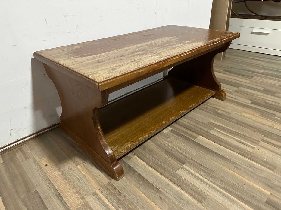 Masuta Vintage de cafea; Masa cu blat 113x59 cm