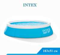 Надувной бассейн Intex 1.83х51 см бассейн есть доставка !!!