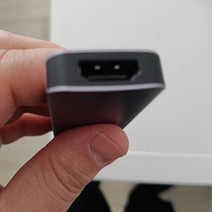 Hub 7n1, Atolla, Aluminiu usb/usb-c/hdmi/sd/microsd, Argintiu