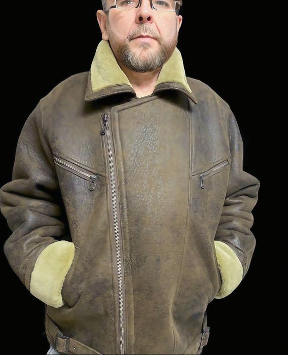 Куртка мужская, теплая,меховая