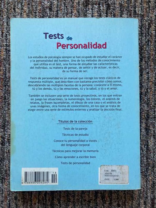 Teste de Personalitate - in limba spaniola