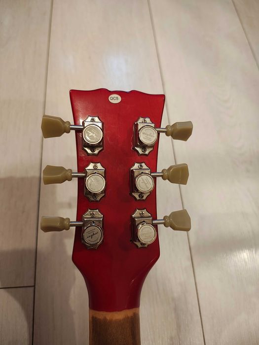 Vand chitara Harley Benton SC 450 Gold Top P90 modificat