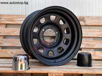 17" 10J 6x139.7 ET -44 Джанти Стоманени 4x4 Минусови Toyota Nissan