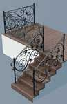 Balustrade balcoane scări din fier forjat