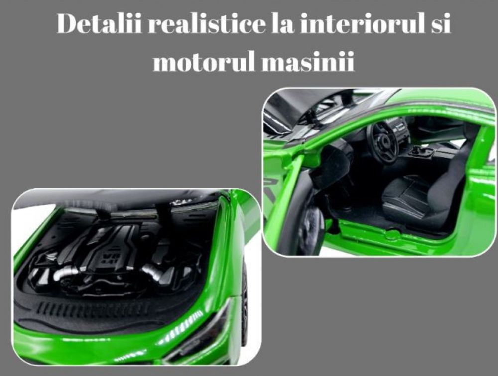 Автомобил BMW M8 с 3 реалистични звука и светлини – мащаб 1:24