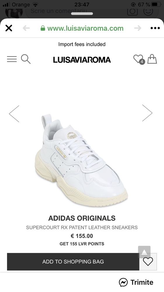 Sneakers Adidas Supercourt