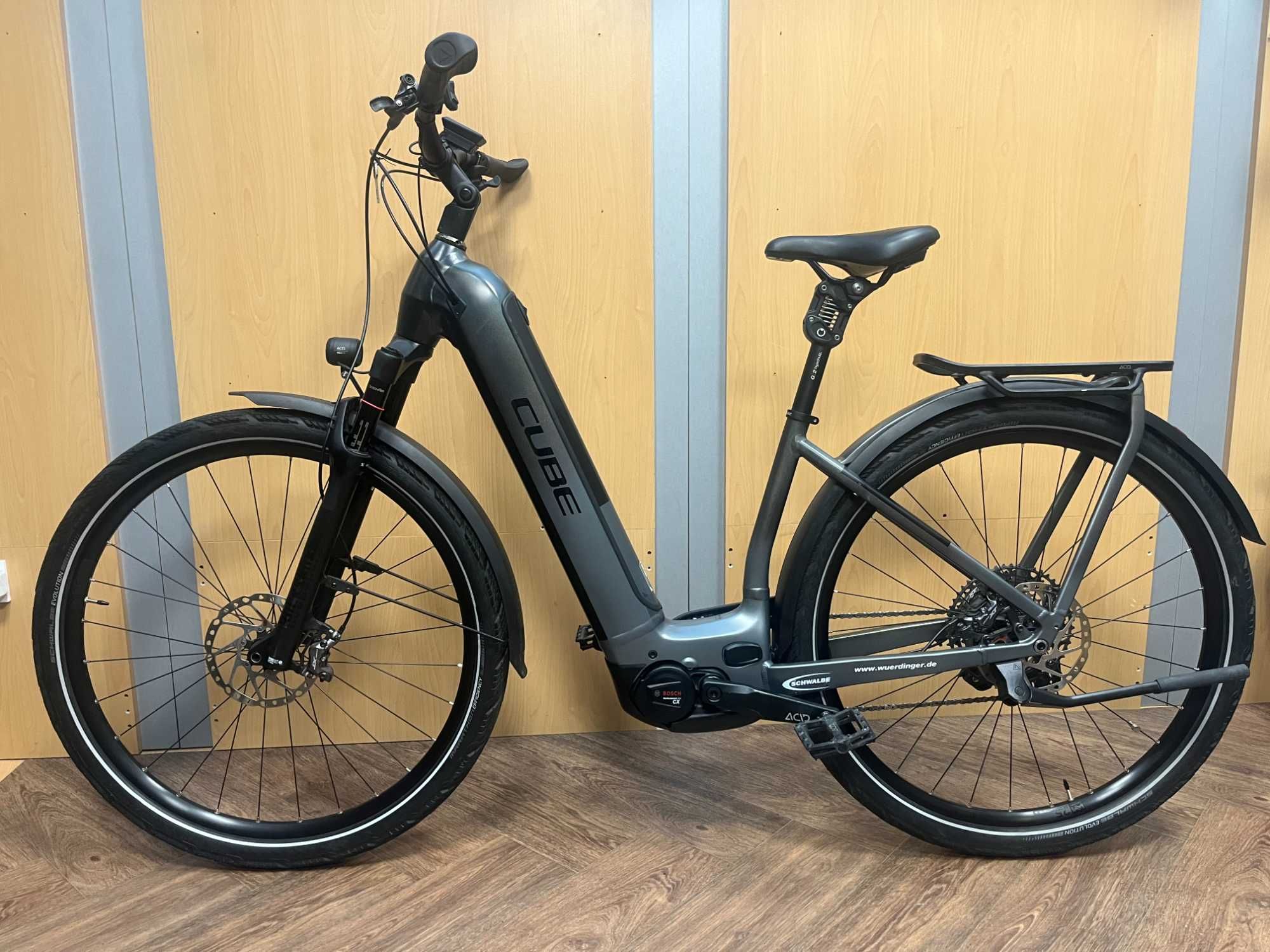 +Ел.велосипедCube KATHMANDU HYBRID, SLT 750 bosch/29"/46-size/SUV+