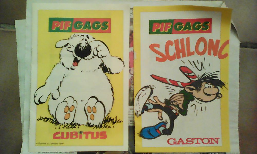 Списания книжки комикси ПИФ PIF притурки стикери и плакати