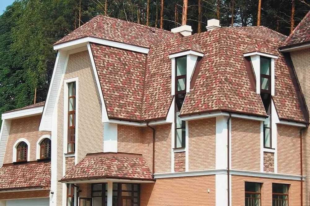 Гибкая черепица Мягк Кровл Руфлекс Katepal андулин том коплама Фергана