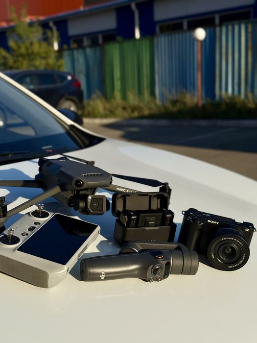 | Мобилограф | Дрон | Видеограф |