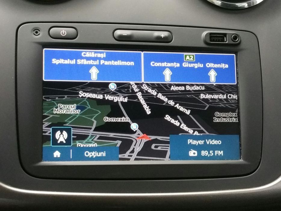 Gps navi Dacia Renault Media Nav GPS Harti 2022 Player video HARTI GPS