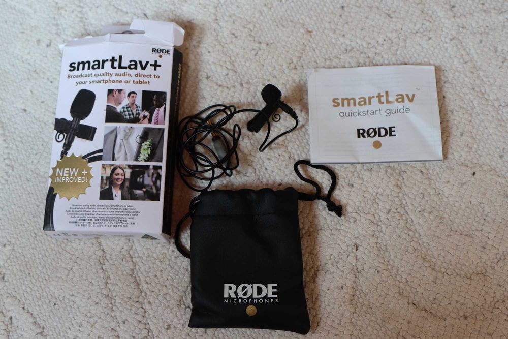 Професионален микрофон брошка RODE smartLav + (за смартфон)