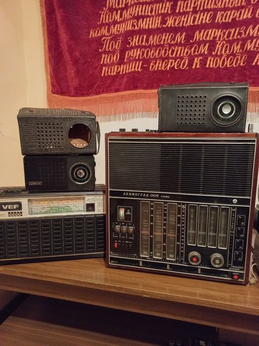 Радиоприемники СССР.