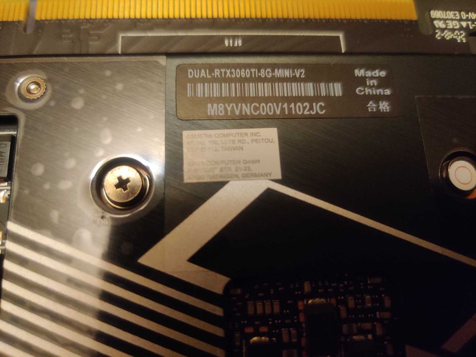 Vand Placa Video ASUS RTX 3060 Ti 8Gb Dual Mini