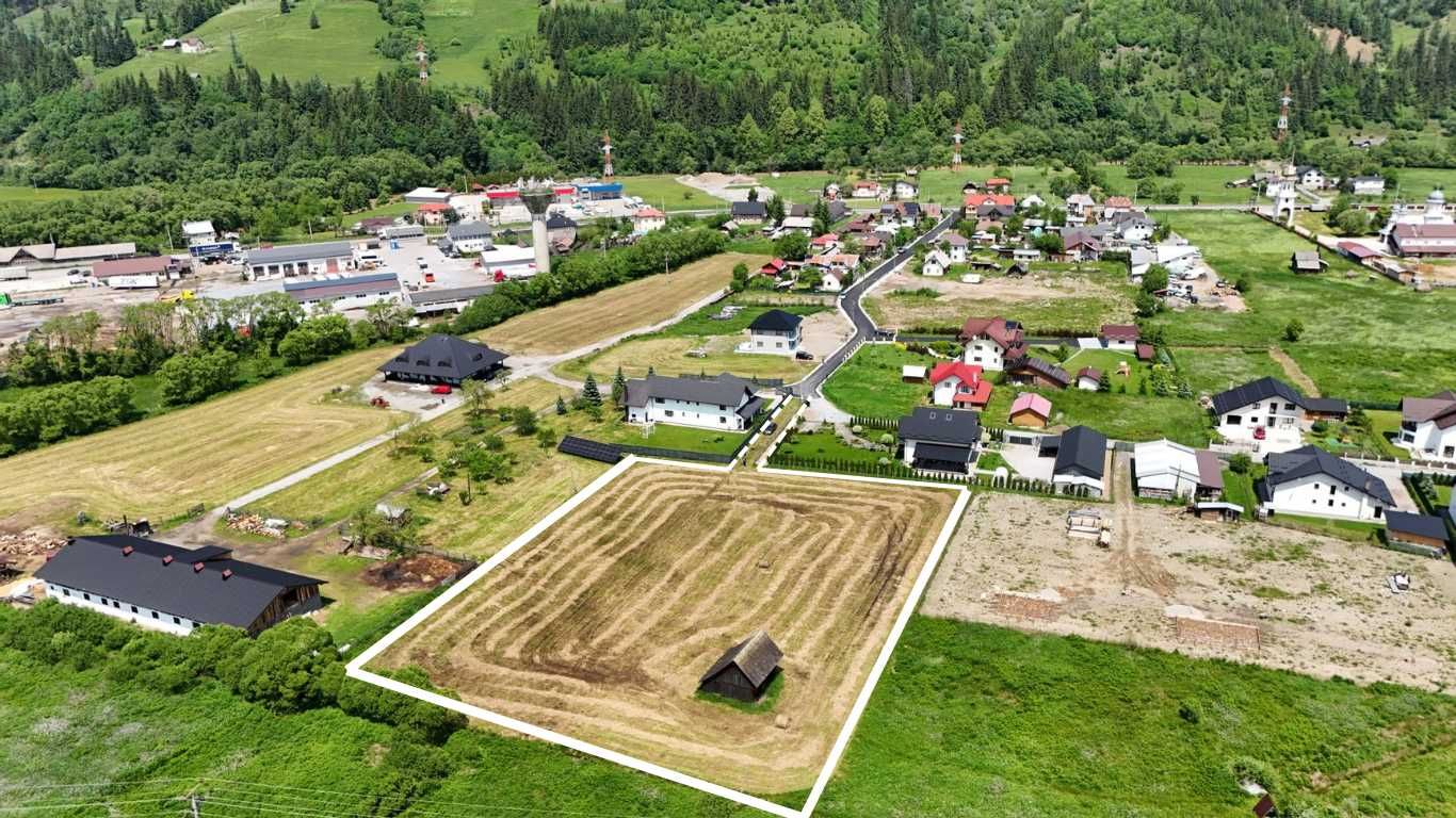 Teren Vatra Dornei 5578mp intravilan cu  utilități