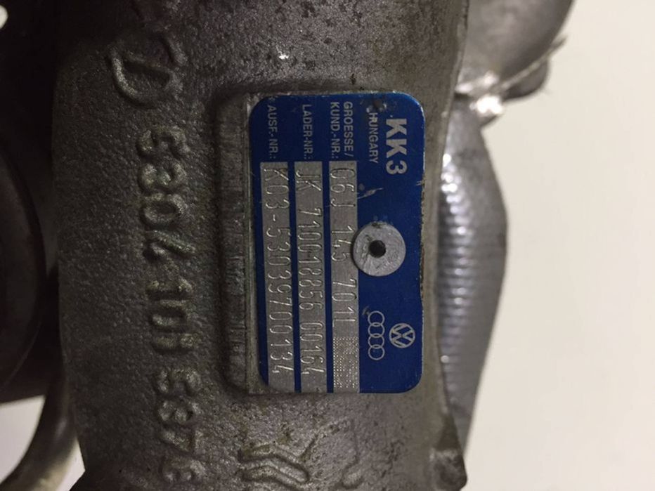 Turbina 1.8 TSI BZB Audi A3 Golf 5 6 Eos Jetta Passat B6 B7 CC
