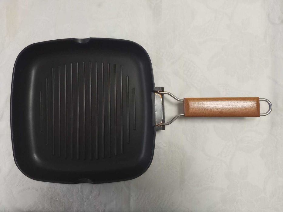 Тиган грил лят алуминий 24см  - 18 лв.