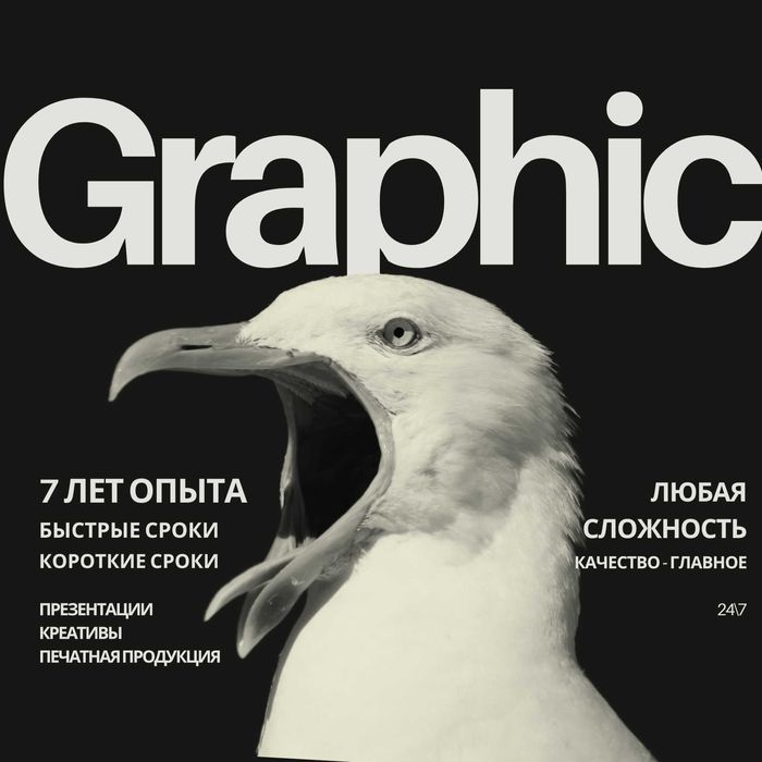Графический дизайнер - ПРЕЗЕНТАЦИИ,КРЕАТИВЫ и UX/UI | быстрые сроки