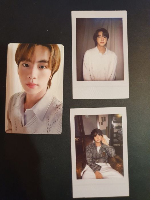 BTS Jin официални картички set