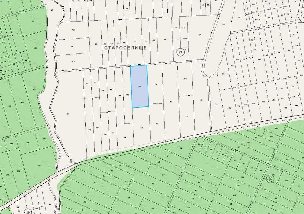 Земеделски парцел в местност Старо Селище, Каблешково