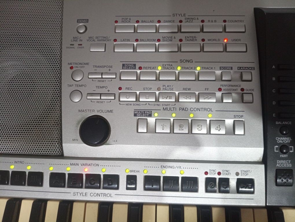 Orga Yamaha psr 3000, mini Tyros 3 clapa