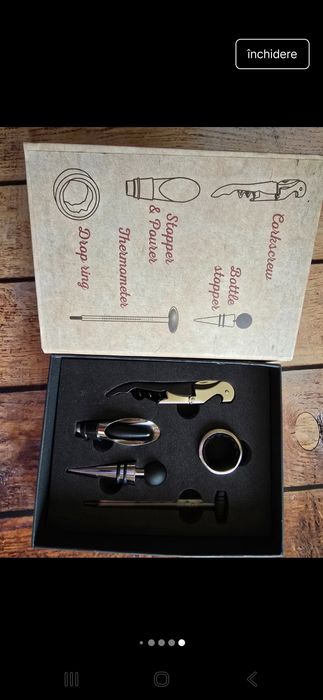 Set  cadou pentru vin